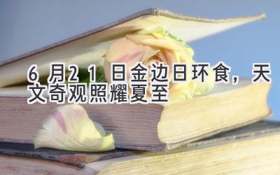 6月21日金边日环食,天文奇观照耀夏至