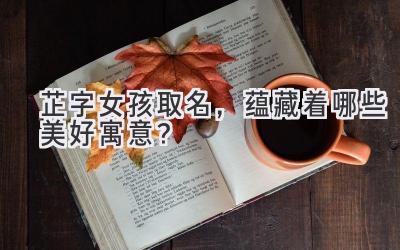 芷字女孩取名,蕴藏着哪些美好寓意?
