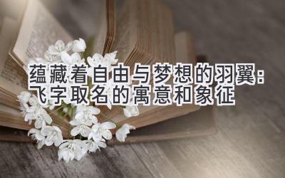 蕴藏着自由与梦想的羽翼:飞字取名的寓意和象征